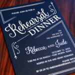Rehearsal Dinner - Wedding